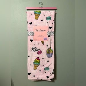 Juicy Couture Pink Sweets Blanket